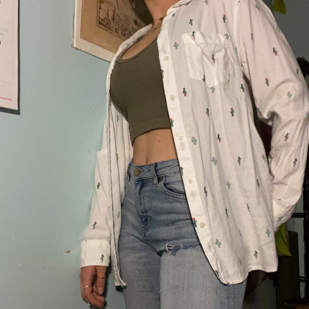 Cactus Button-Up Shirt